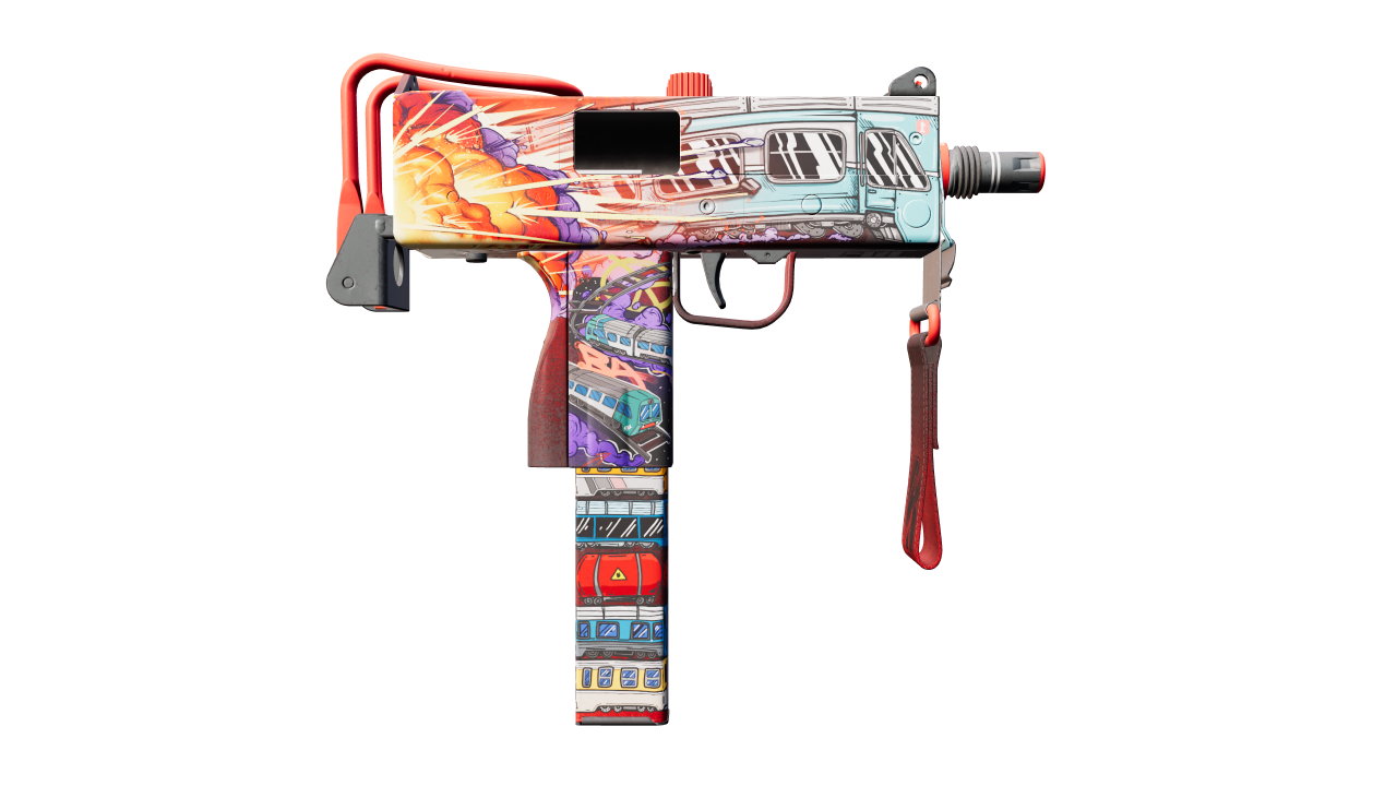 Back view of MAC-10 | Derailment