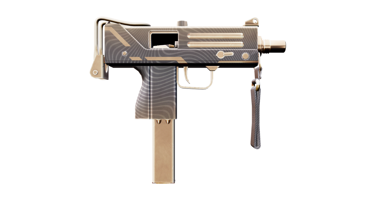 Back view of MAC-10 | Echoing Sands