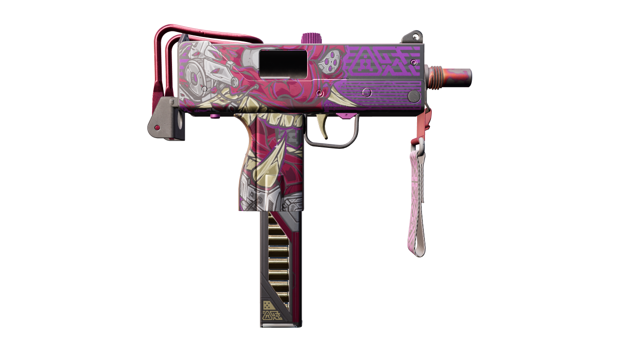 Back view of MAC-10 | Saibā Oni