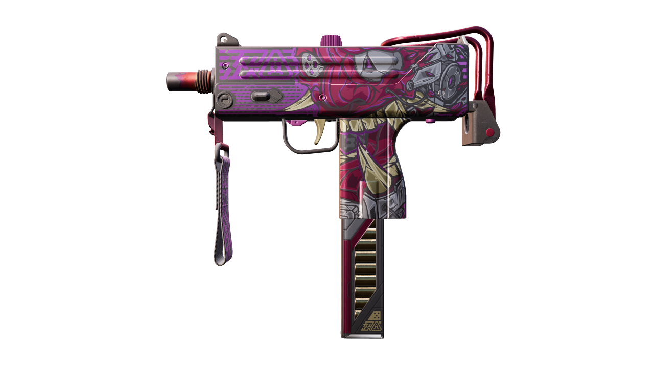 Front view of MAC-10 | Saibā Oni