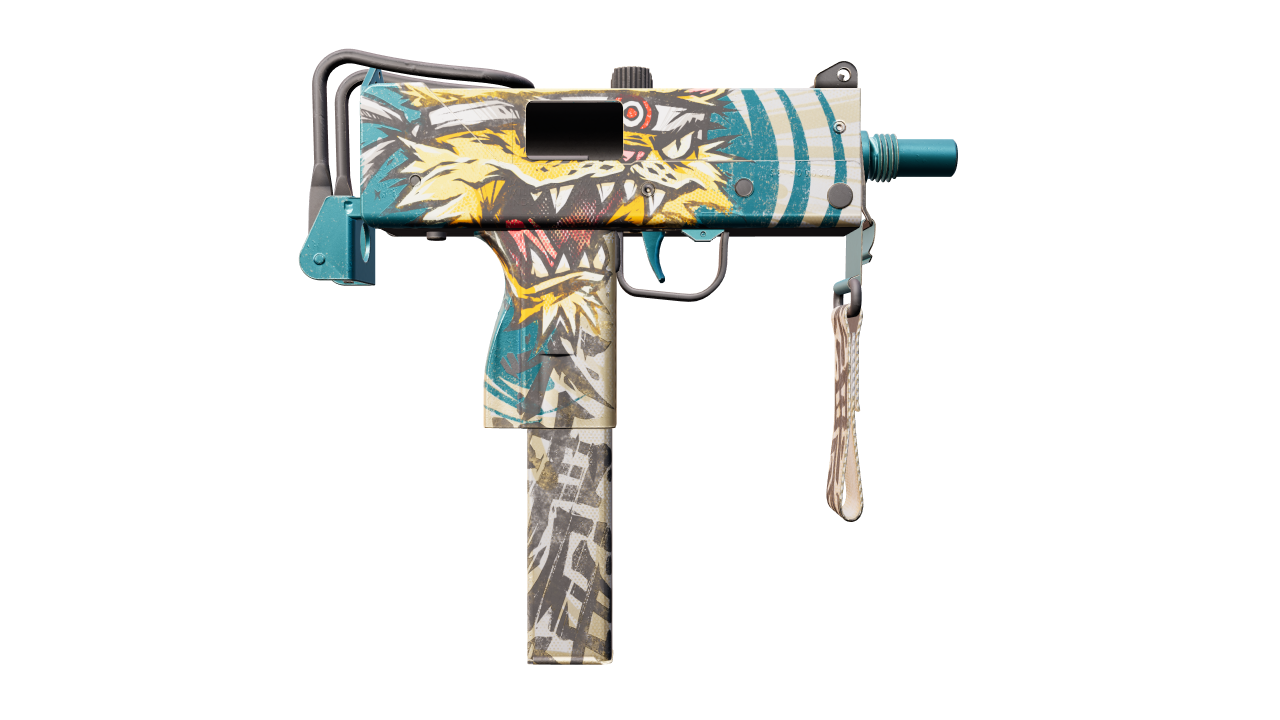 Back view of MAC-10 | Cat Fight