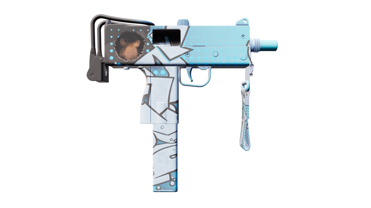Back view of MAC-10 | Pipsqueak