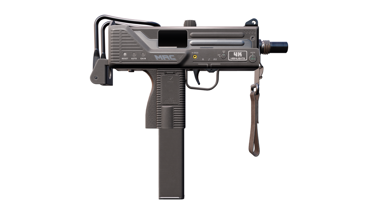 Back view of MAC-10 | Video Cam