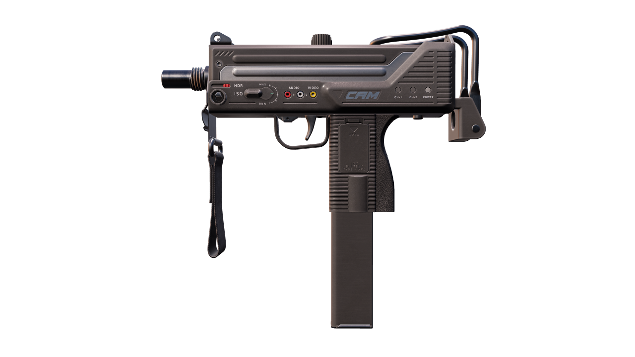 Front view of MAC-10 | Video Cam