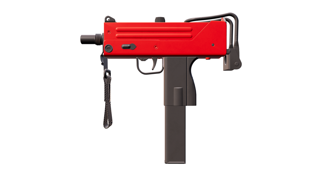 Front view of MAC-10 | Candy Apple