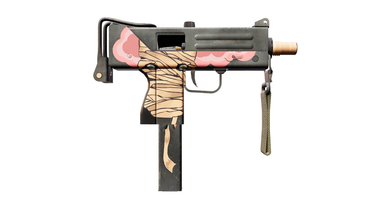 Back view of MAC-10 | Curse