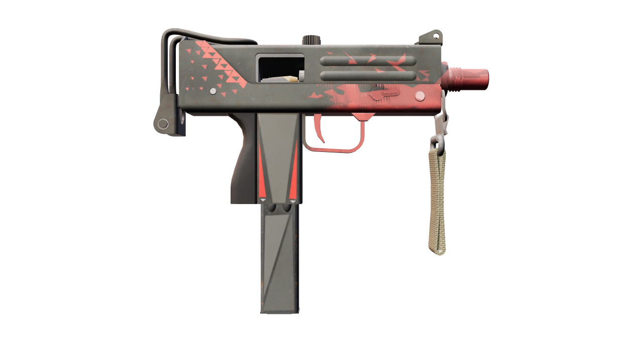 Back view of MAC-10 | Tatter