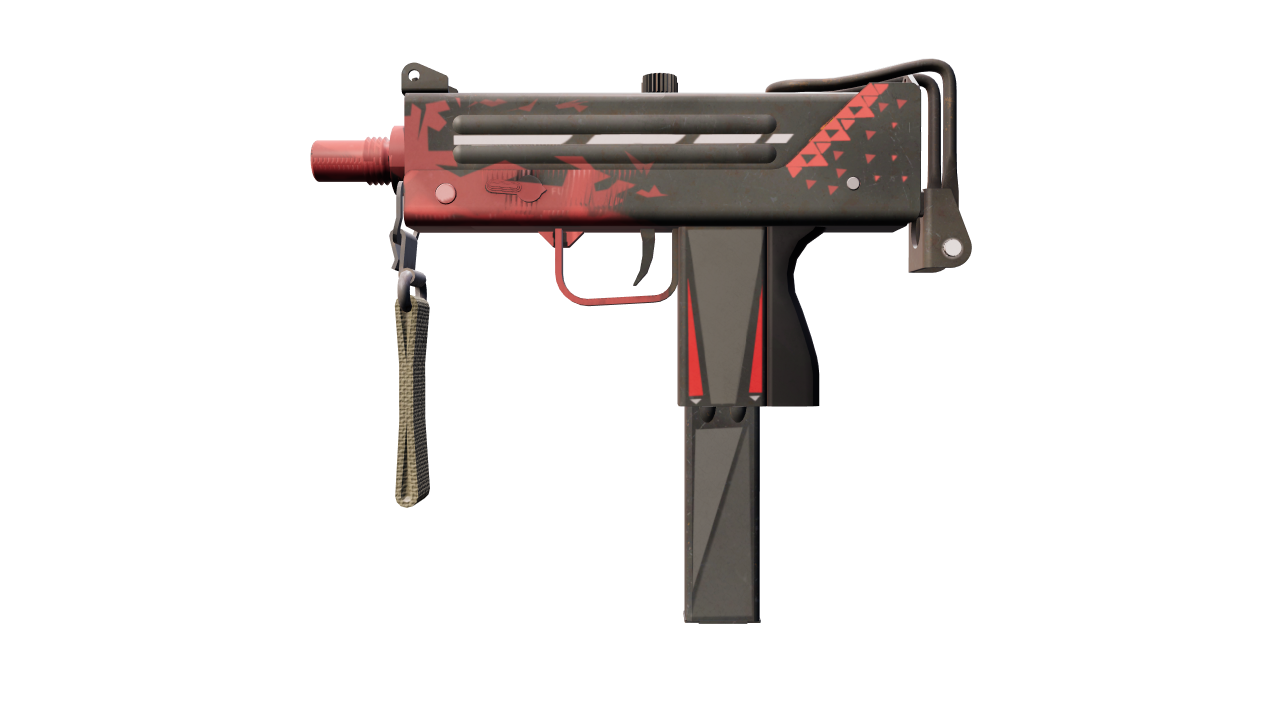 Front view of MAC-10 | Tatter