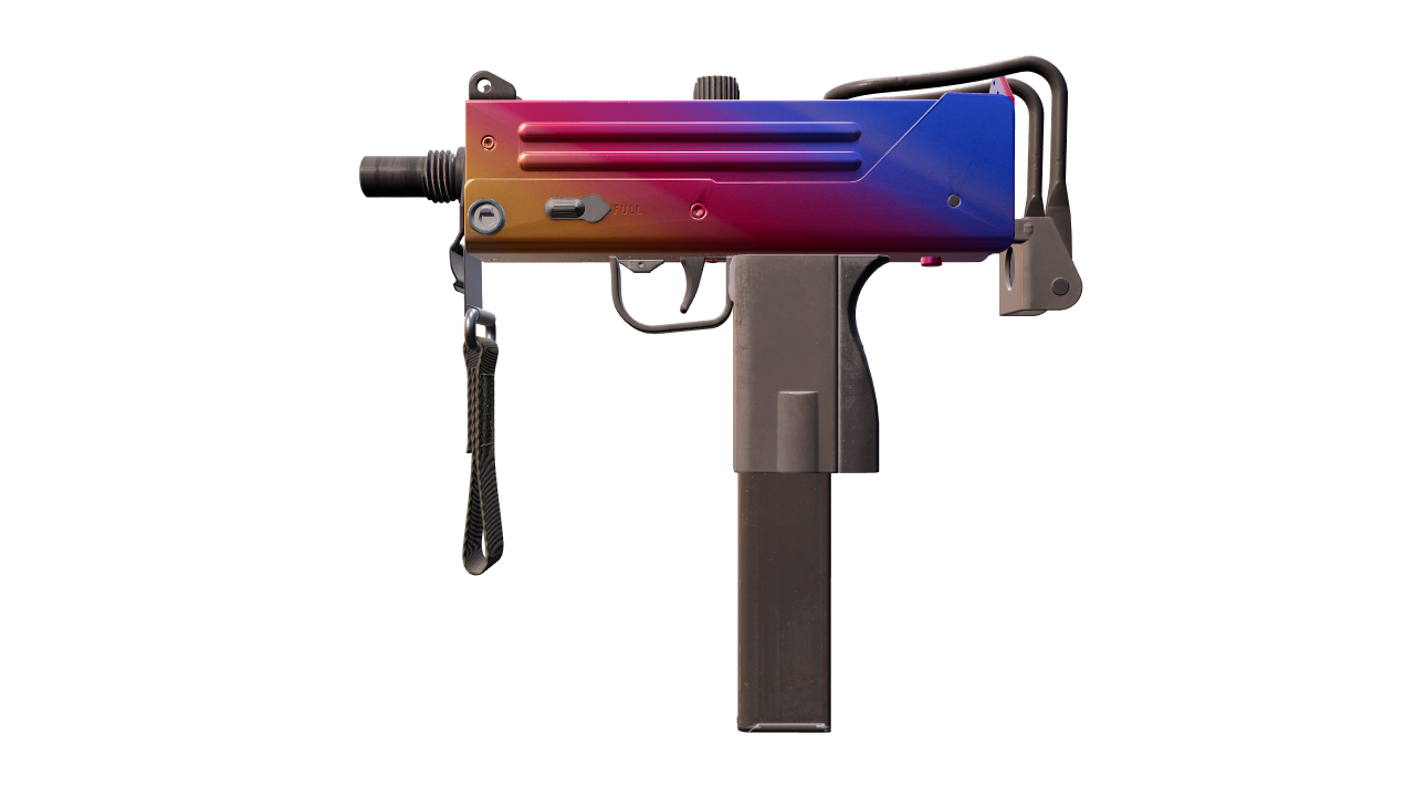 Front view of MAC-10 | Fade
