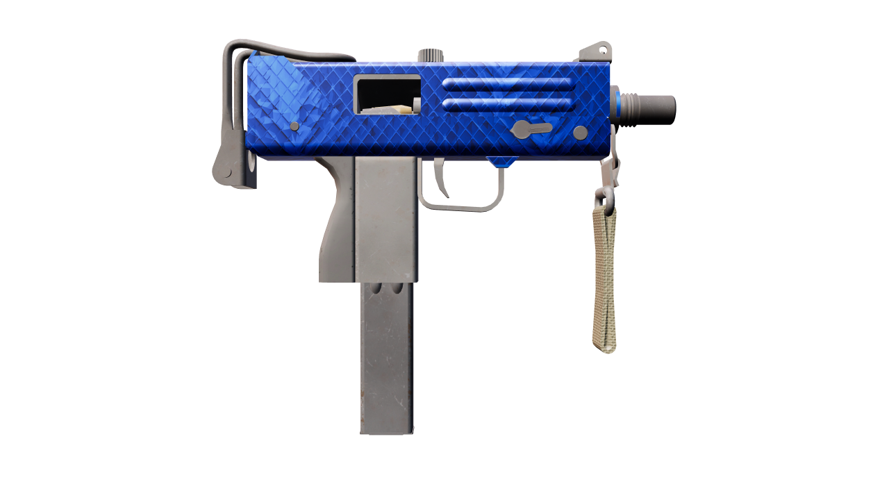Back view of MAC-10 | Lapis Gator