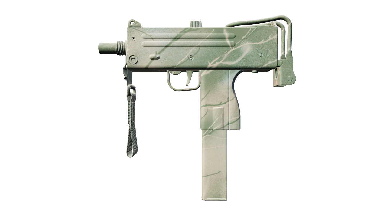 Front view of MAC-10 | Surfwood