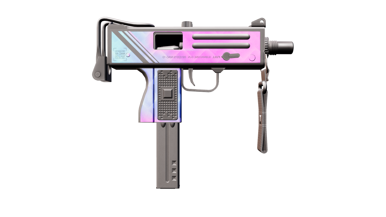 Back view of MAC-10 | Disco Tech