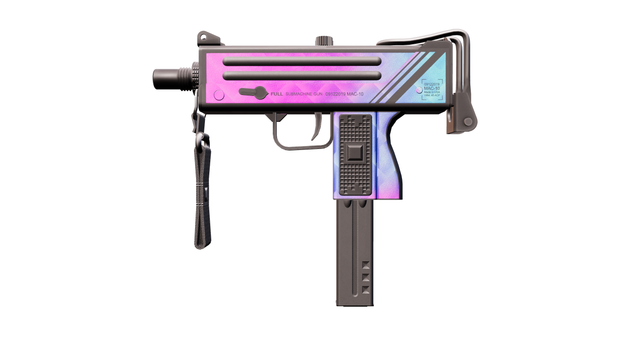 Front view of MAC-10 | Disco Tech