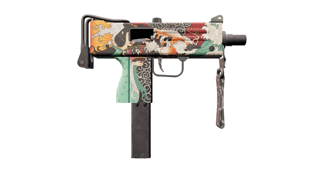 Back view of MAC-10 | Allure