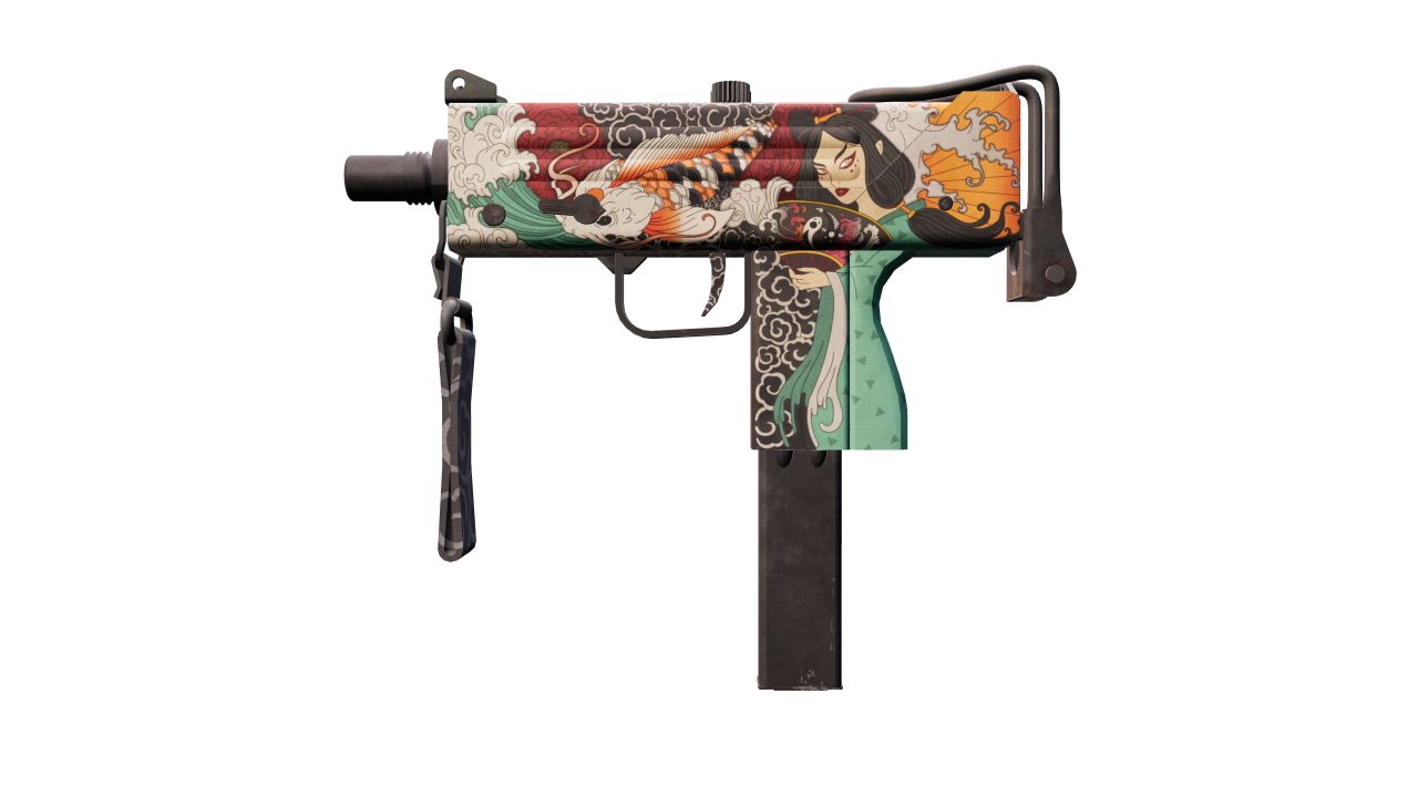 Front view of MAC-10 | Allure