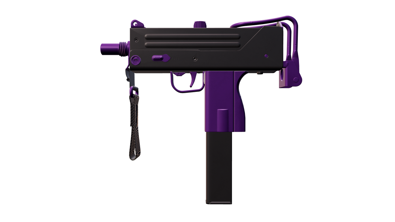 Front view of MAC-10 | Ultraviolet