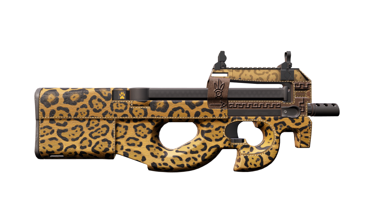 Back view of P90 | Run and Hide