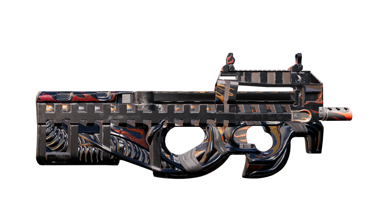 Back view of P90 | Vent Rush