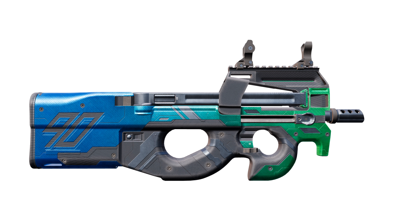 Back view of P90 | Wave Breaker