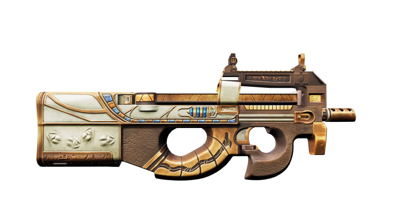 Back view of P90 | ScaraB Rush