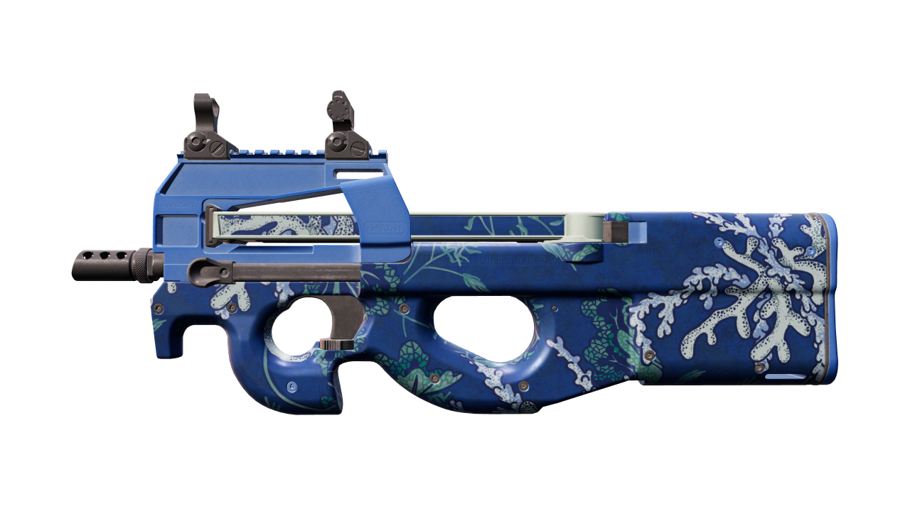Front view of P90 | Reef Grief