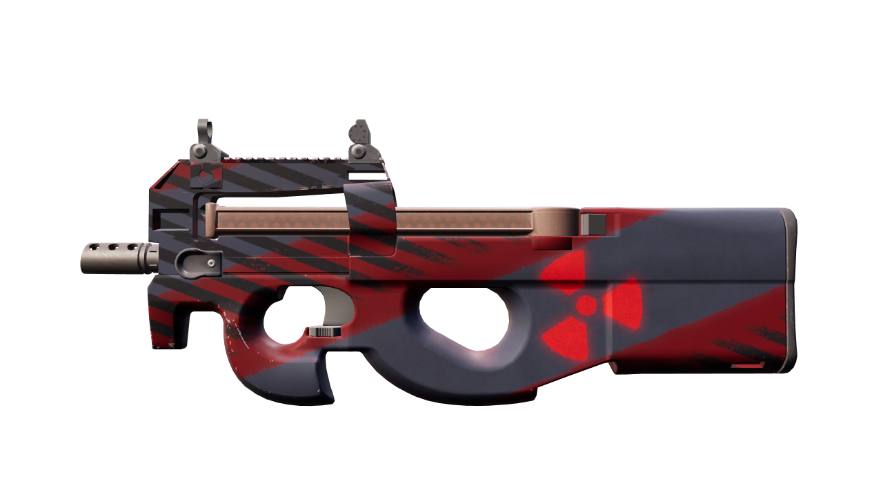Front view of P90 | Fallout Warning
