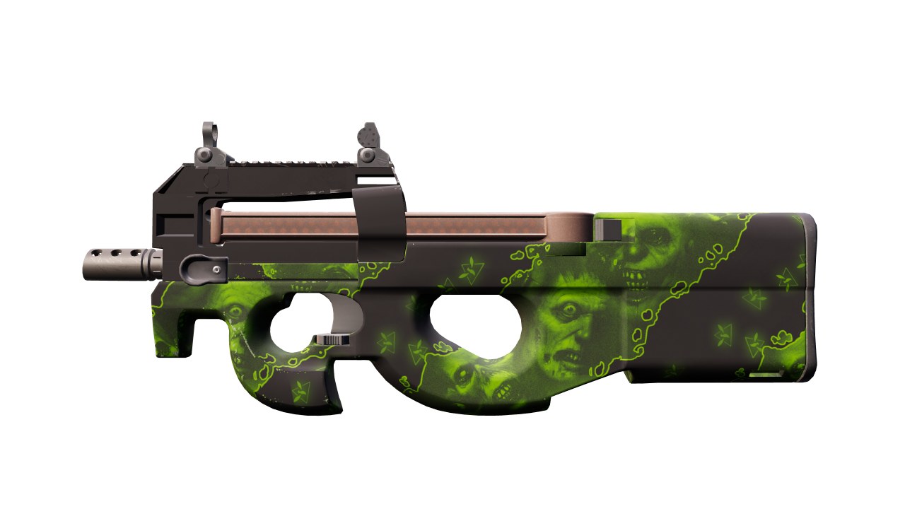 Front view of P90 | Virus
