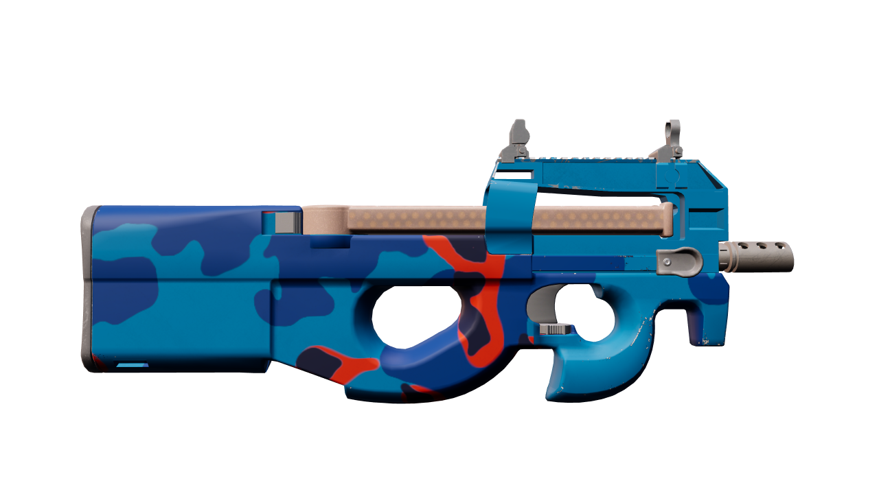 Back view of P90 | Blind Spot