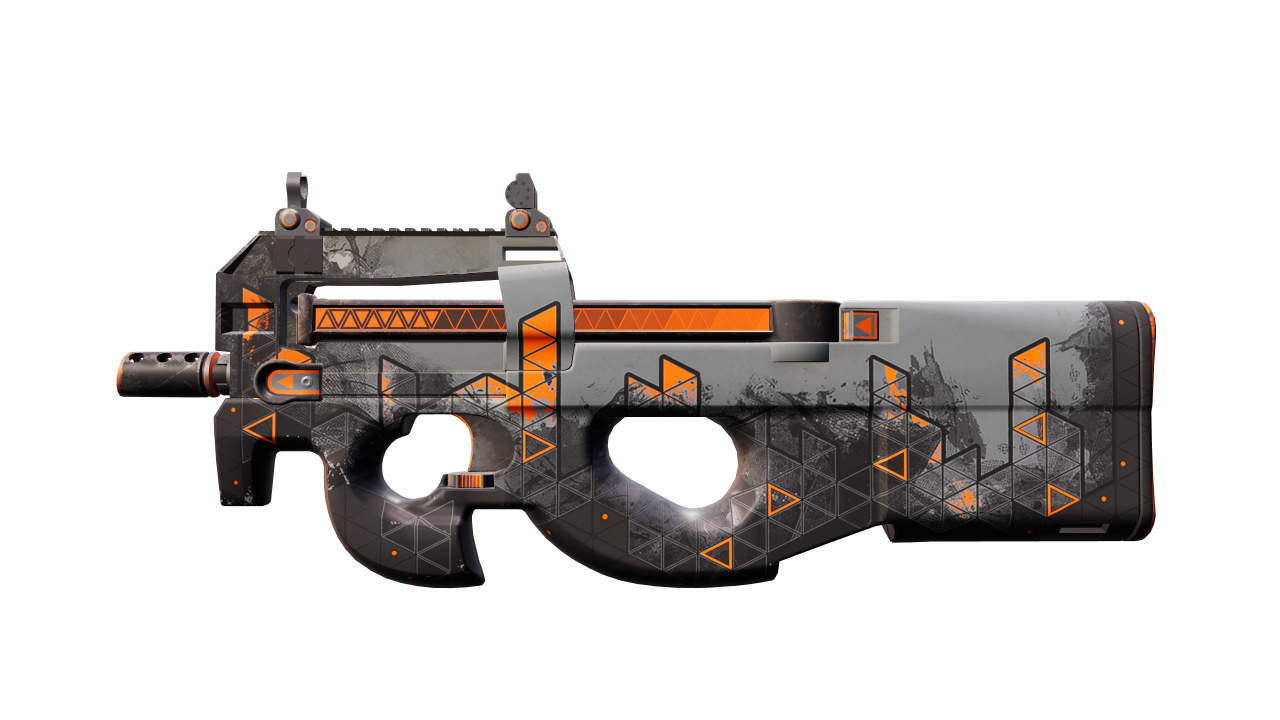 Front view of P90 | Trigon