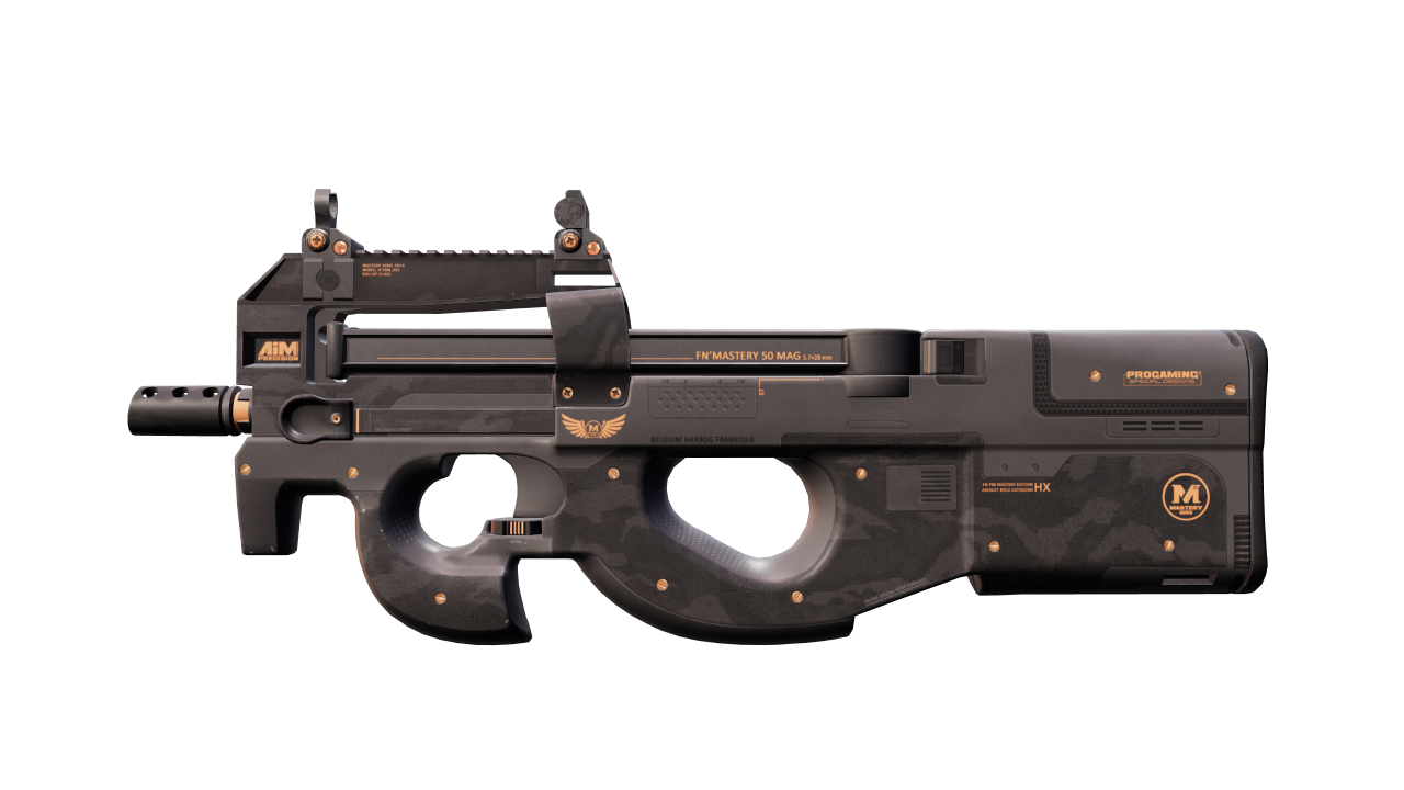 Front view of P90 | Elite Build