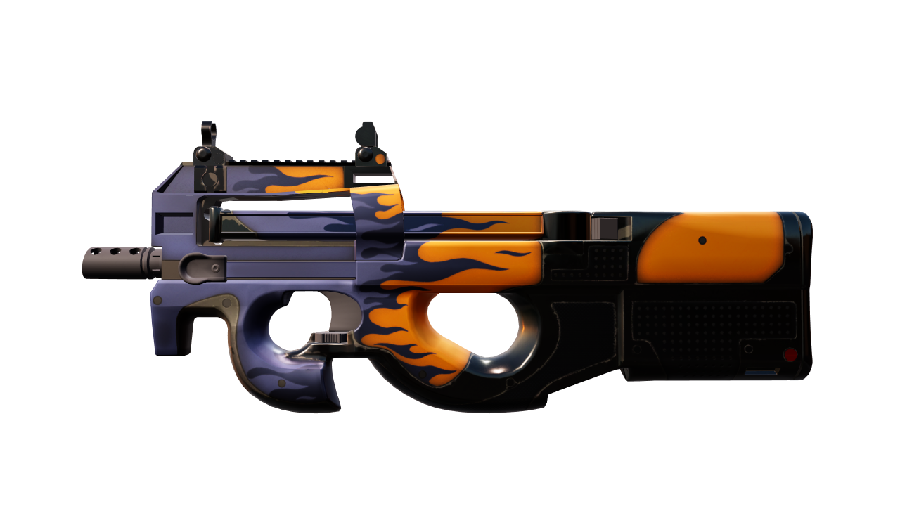Front view of P90 | Chopper