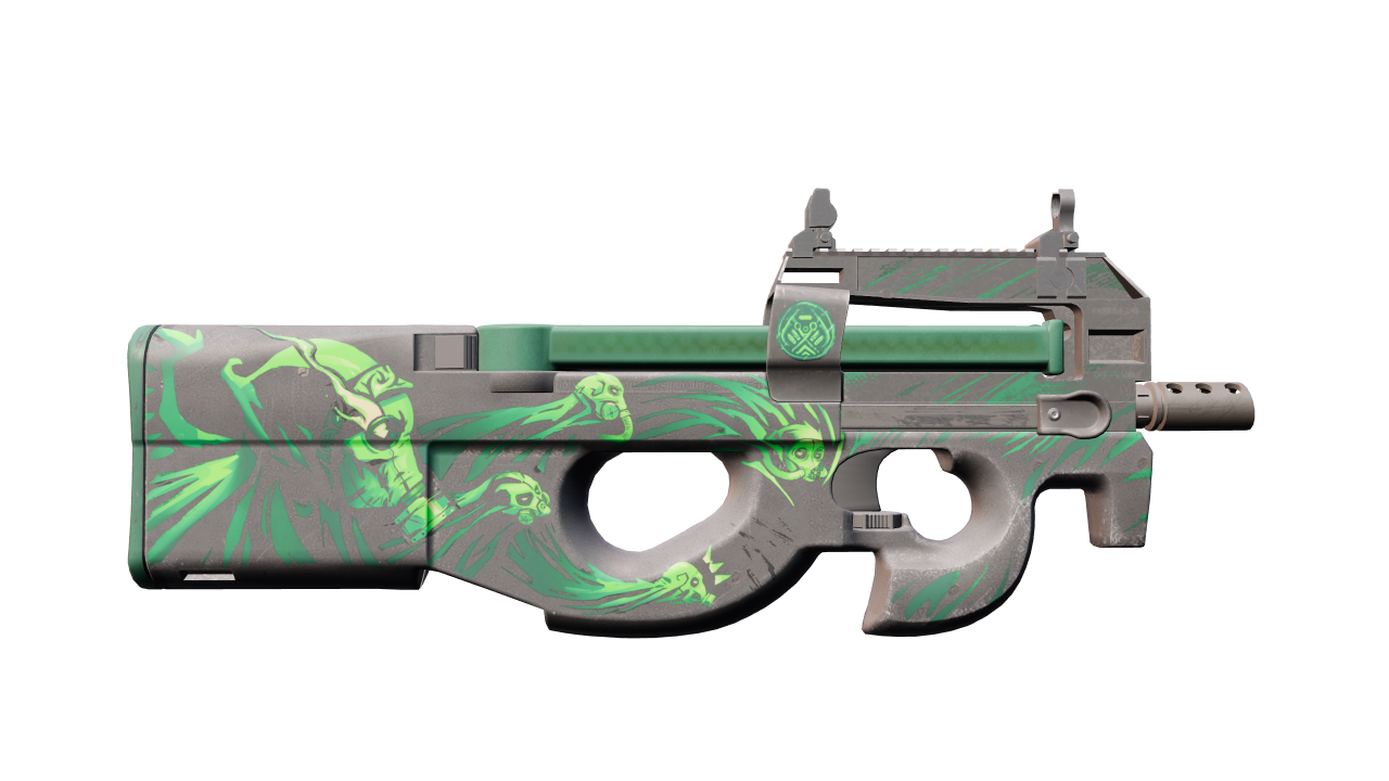 Back view of P90 | Grim