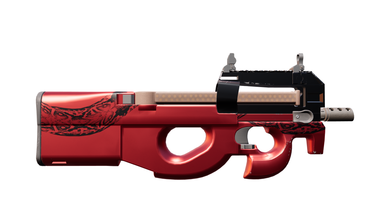 Back view of P90 | Cold Blooded