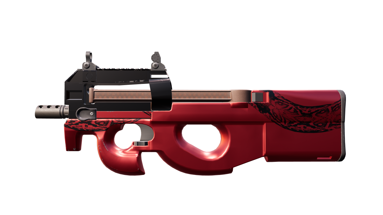 Front view of P90 | Cold Blooded