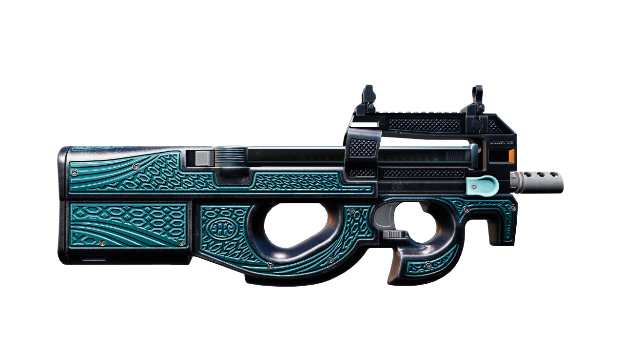 Back view of P90 | Traction