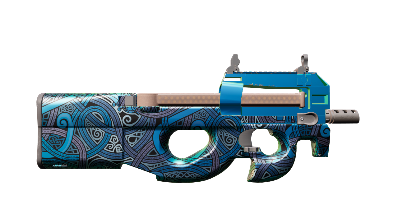 Back view of P90 | Astral Jörmungandr
