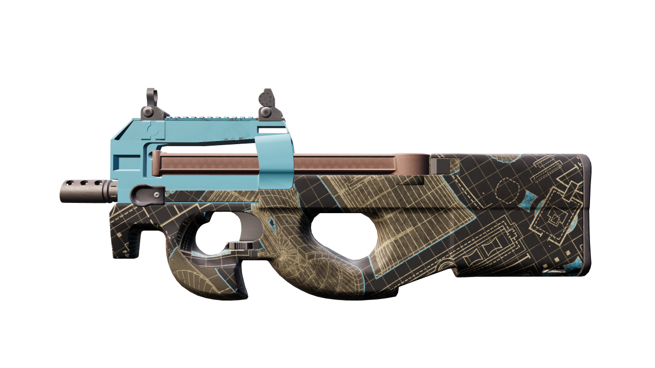 Front view of P90 | Facility Negative