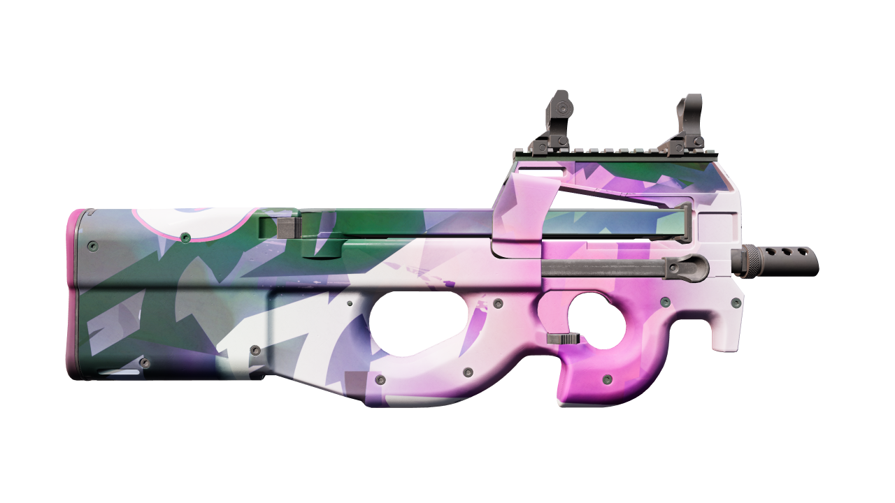Back view of P90 | Attack Vector