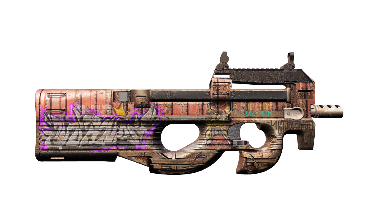 Back view of P90 | Freight