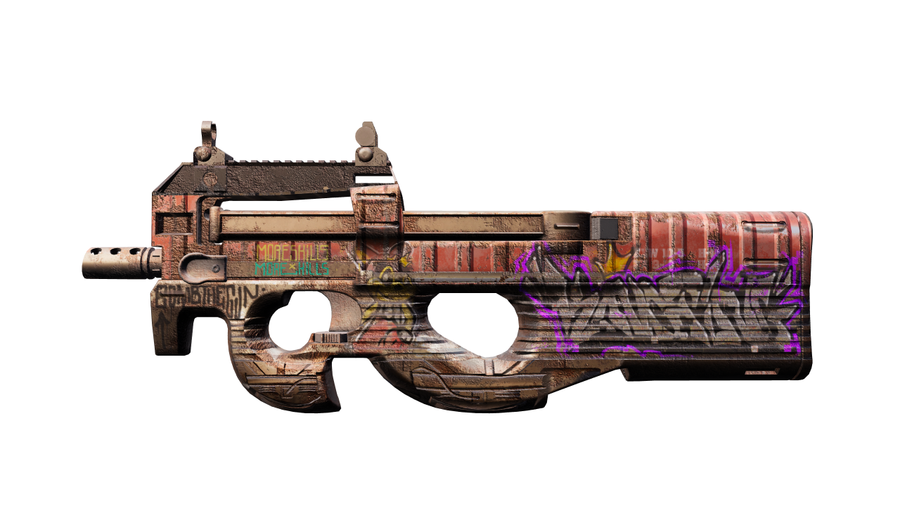 Front view of P90 | Freight