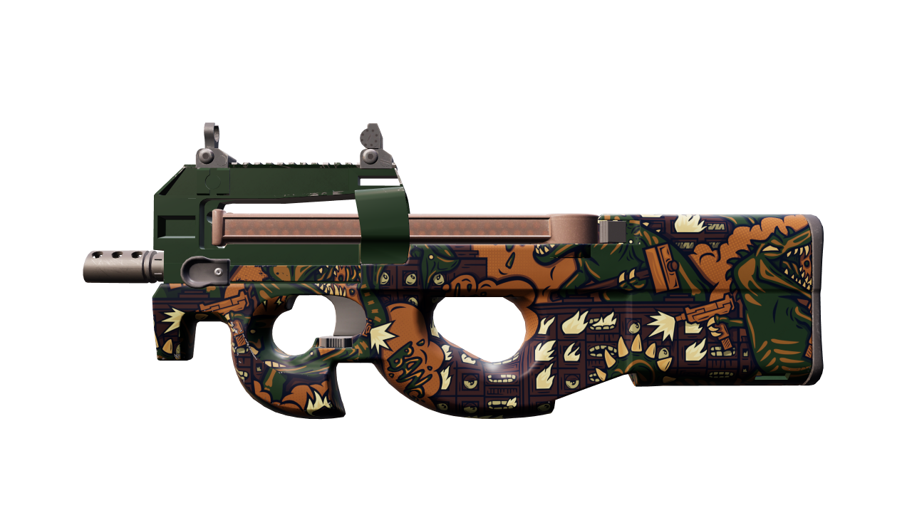 Front view of P90 | Cocoa Rampage