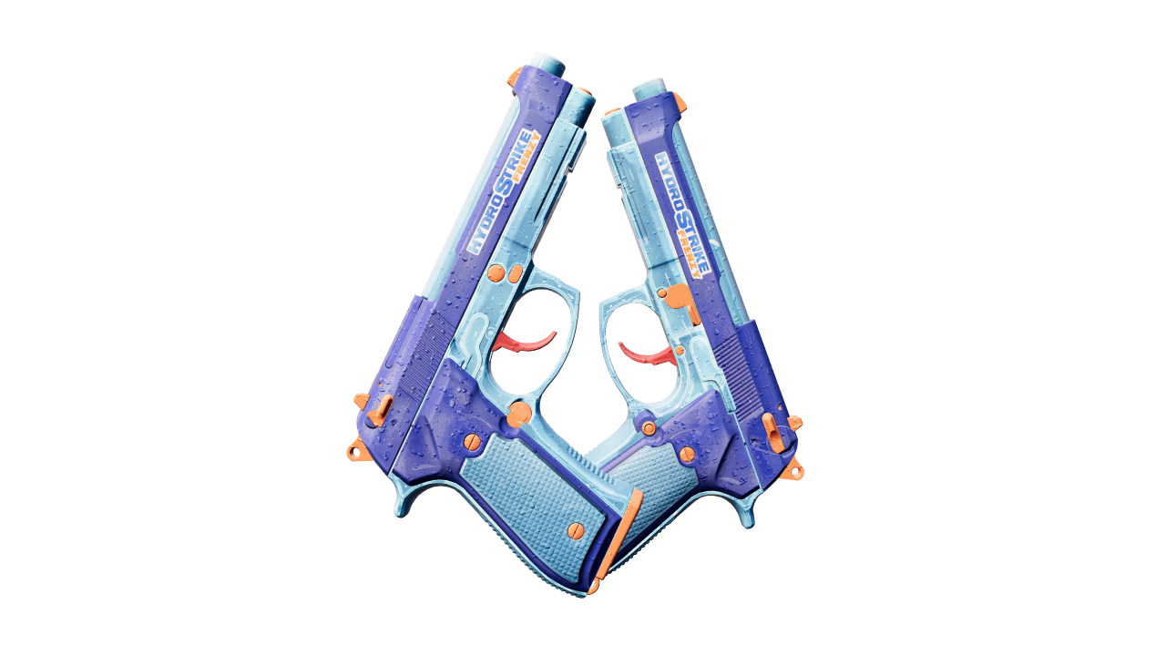 Back view of Dual Berettas | Hydro Strike