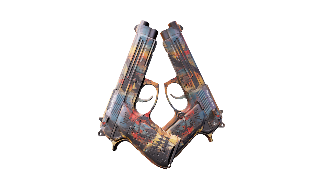 Front view of Dual Berettas | Hideout