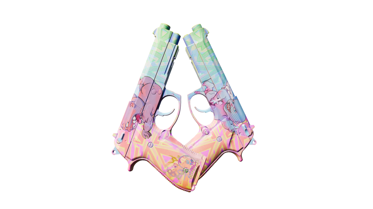 Front view of Dual Berettas | Sweet Little Angels