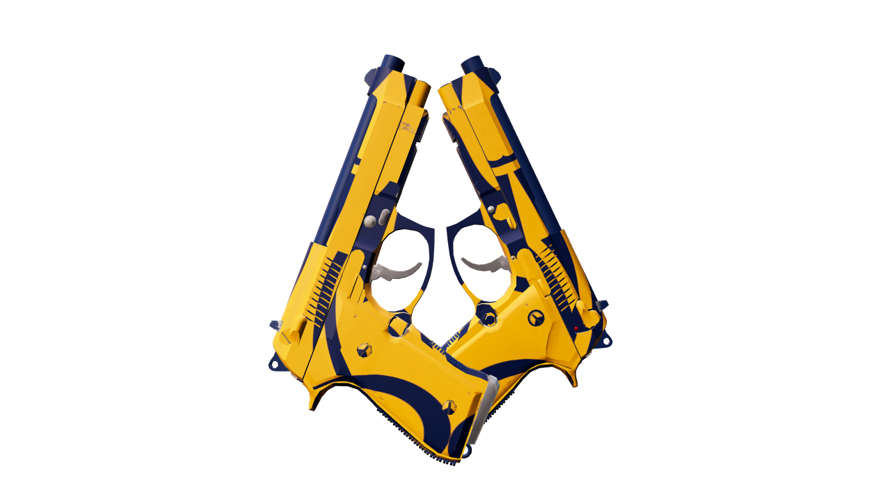 Front view of Dual Berettas | Marina