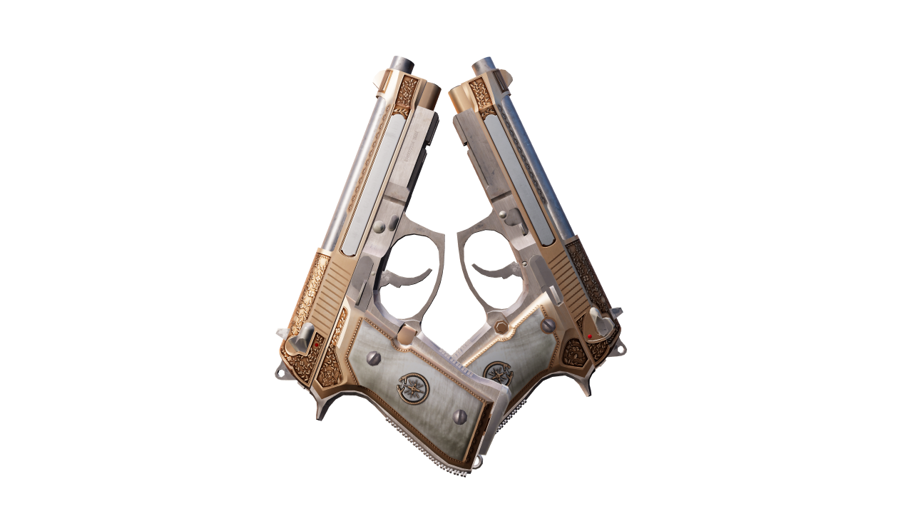 Front view of Dual Berettas | Cartel