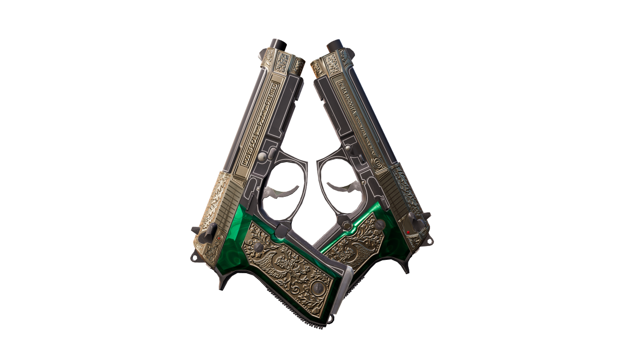 Front view of Dual Berettas | Royal Consorts
