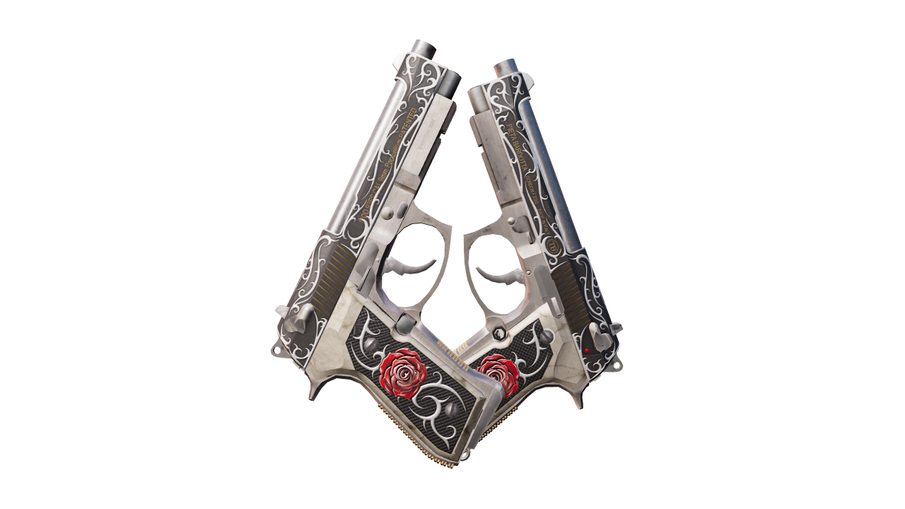 Back view of Dual Berettas | Balance