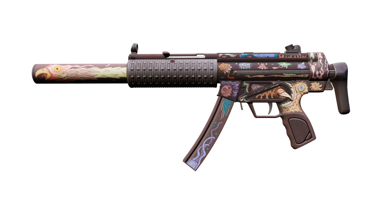 Front view of MP5-SD | Necro Jr.