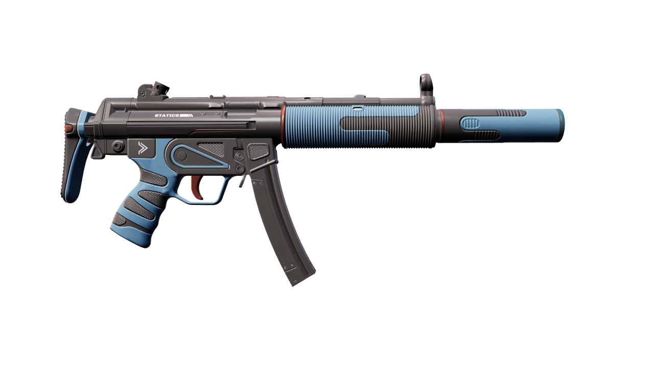 Back view of MP5-SD | Statics